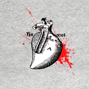 Blood Splattered Heart T-Shirt